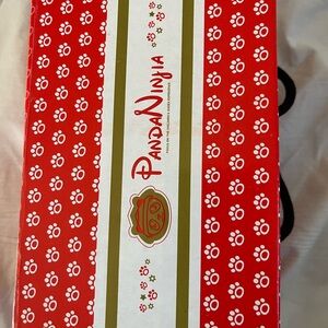 Panda Ninja Red and White Box